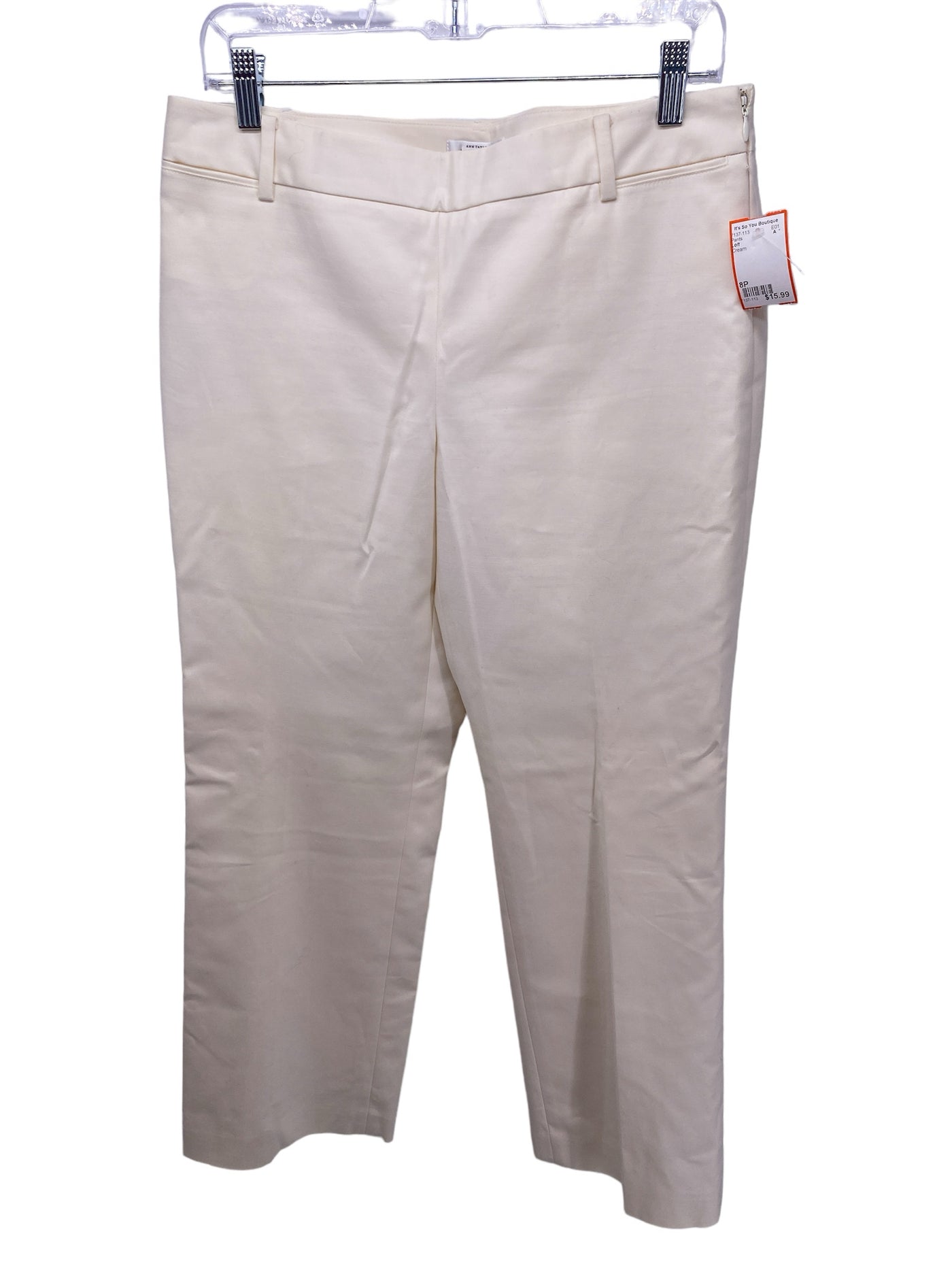Loft Misses Size 8P Cream Pants