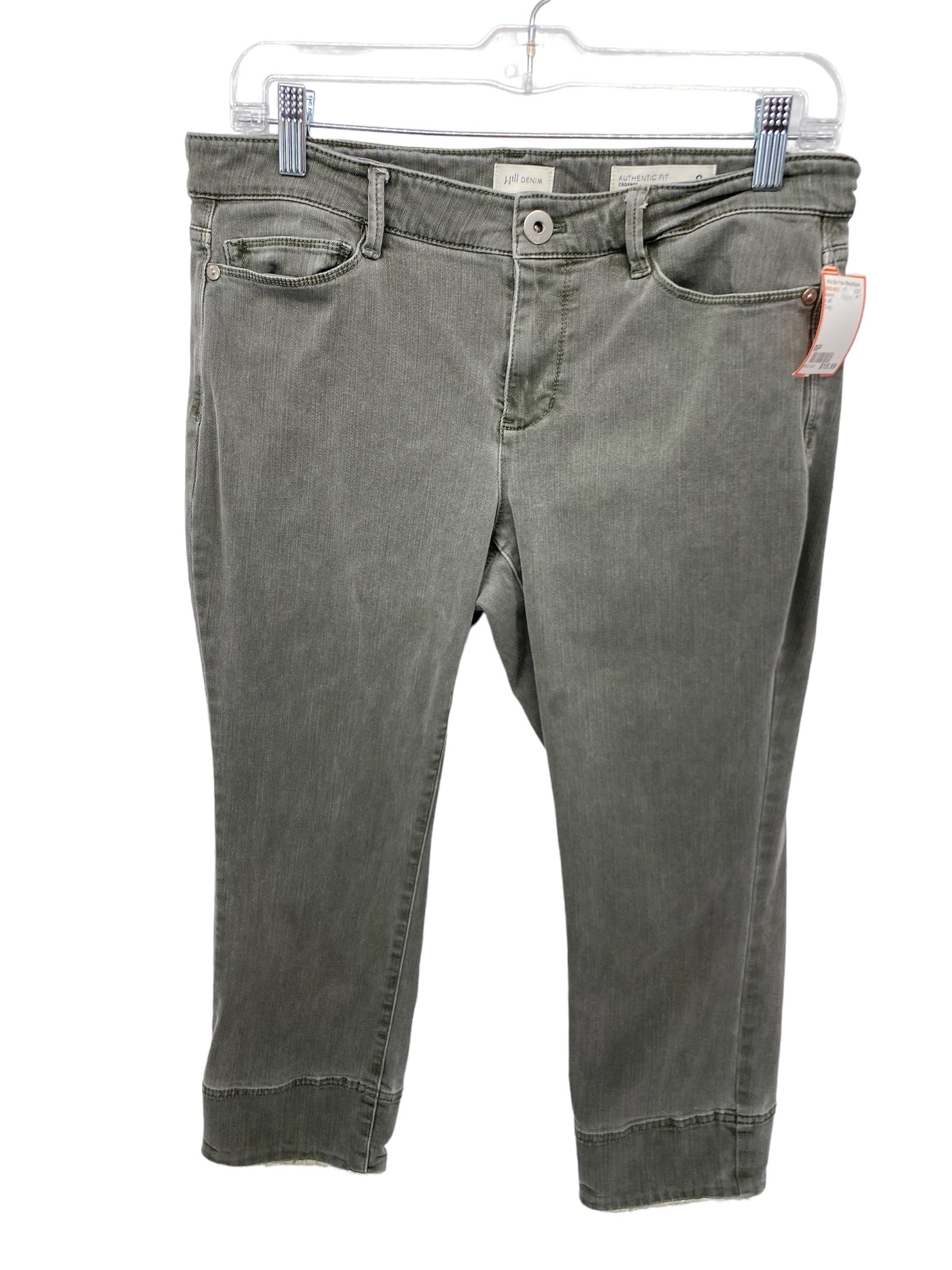 J Jill Misses Size 8P Grey Jeans
