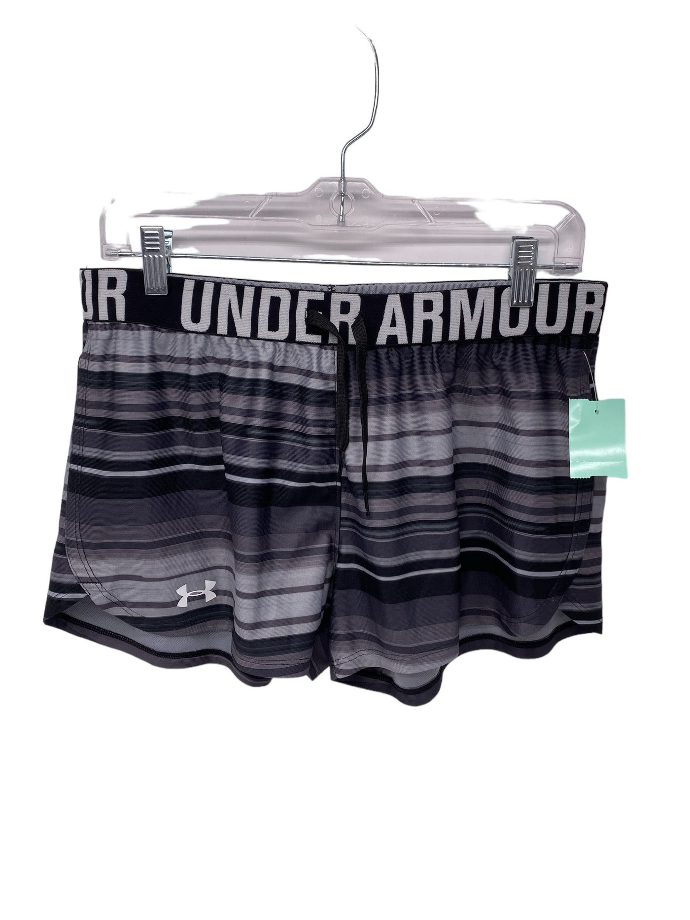 Under Armour Misses Size S/M Grey Print Athleisure Shorts