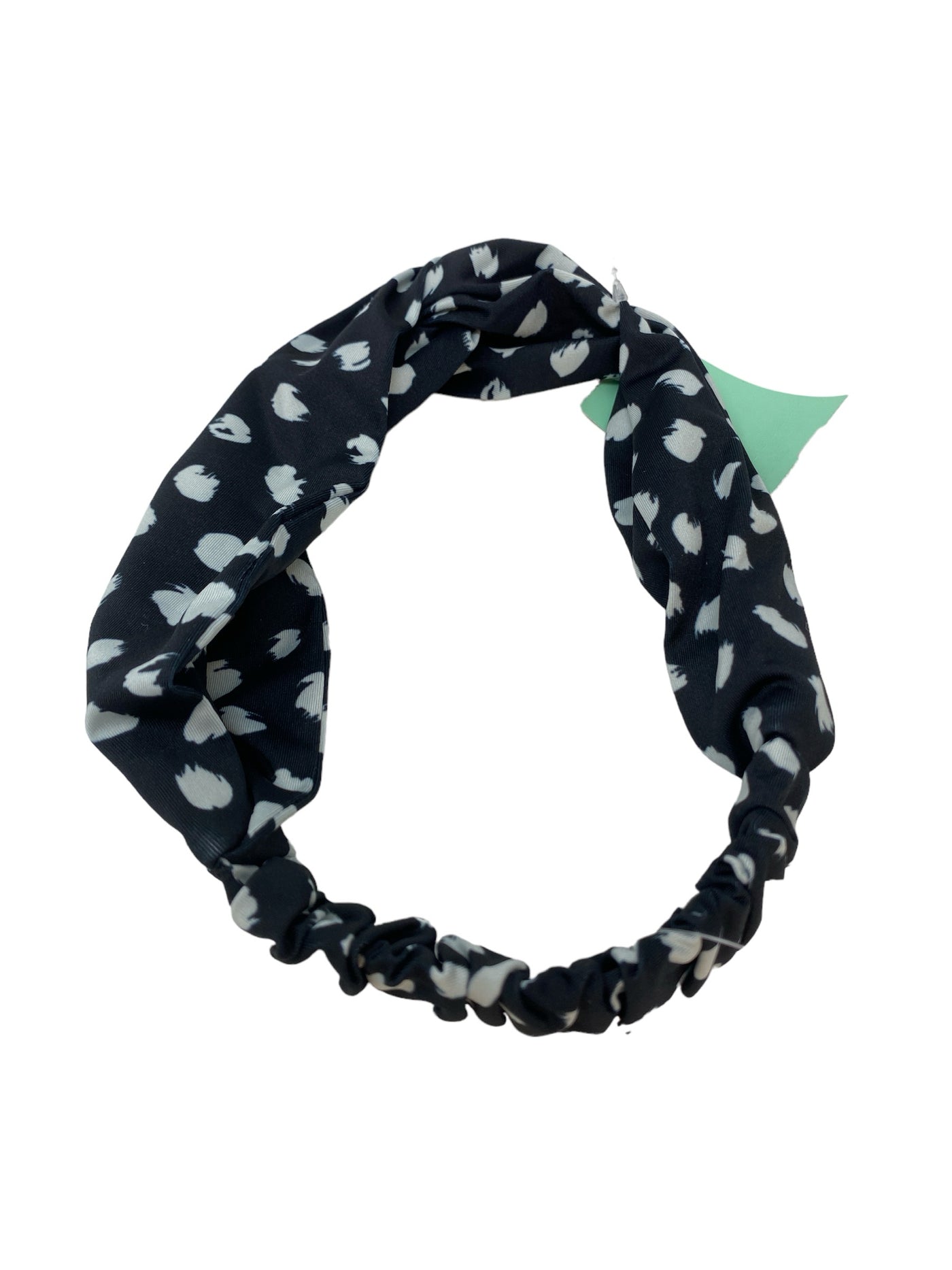 J Crew Black Print New With Tags Hair Accessories