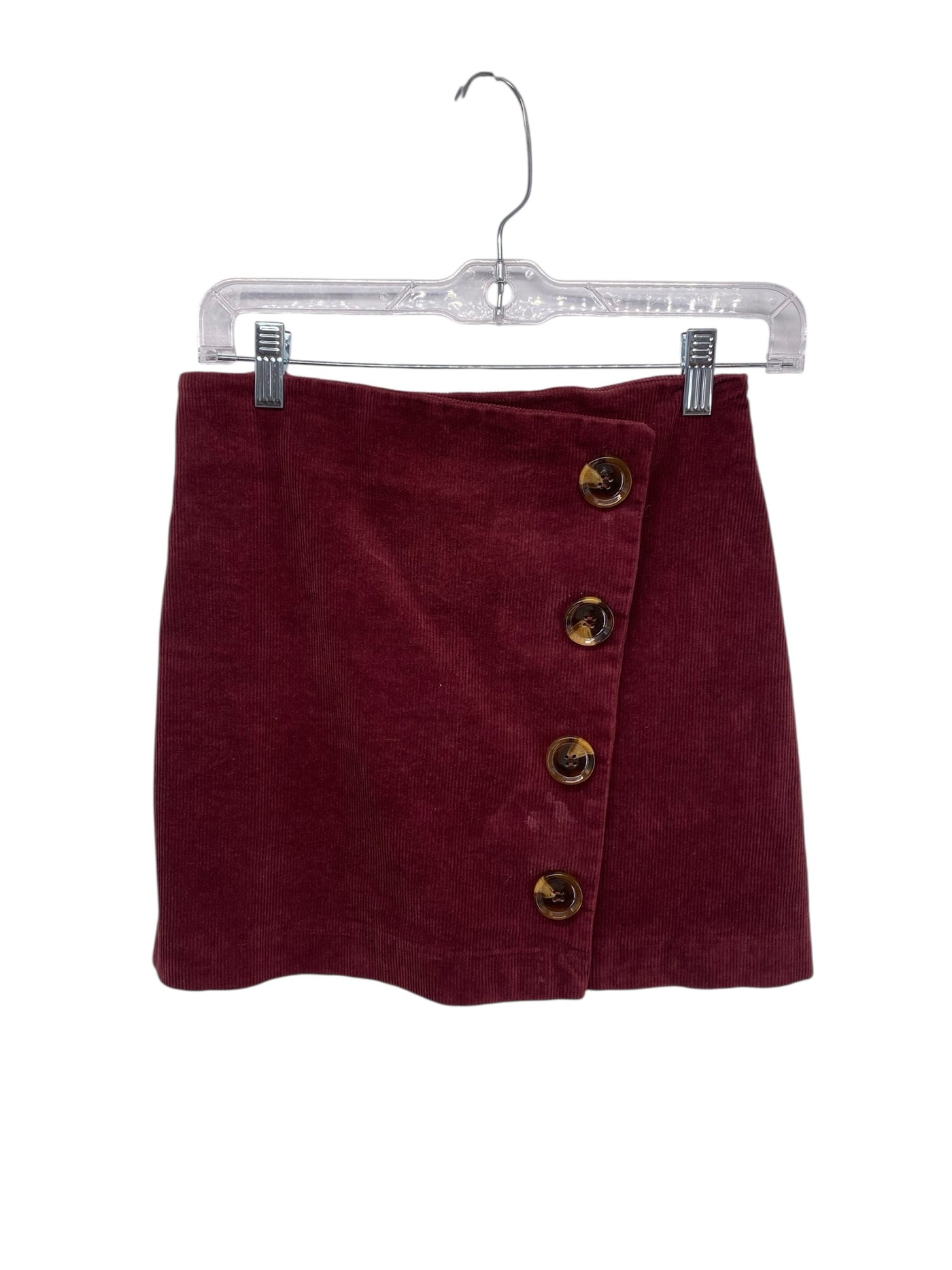 alter'd state Misses Size Small Burgundy Skirt