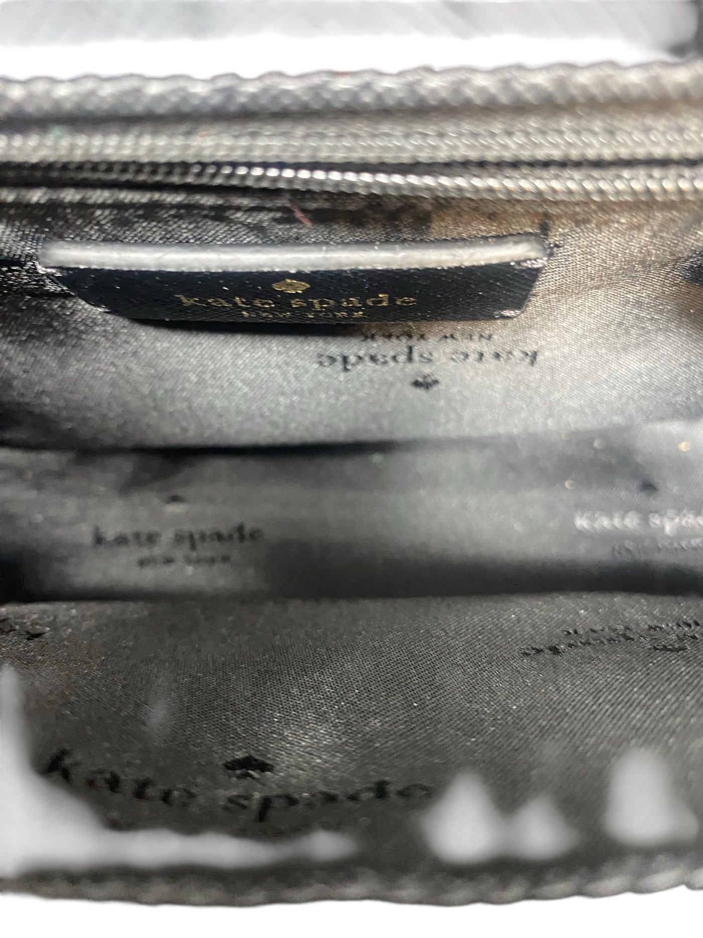 Kate Spade Black Floral Crossbody