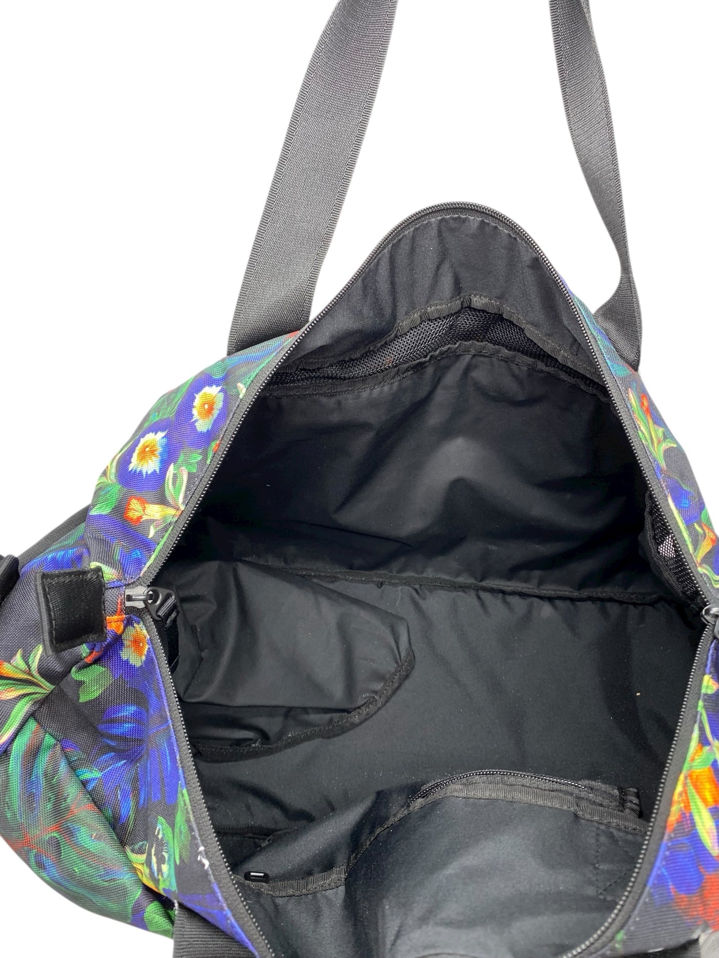 Nike Black Floral Duffle