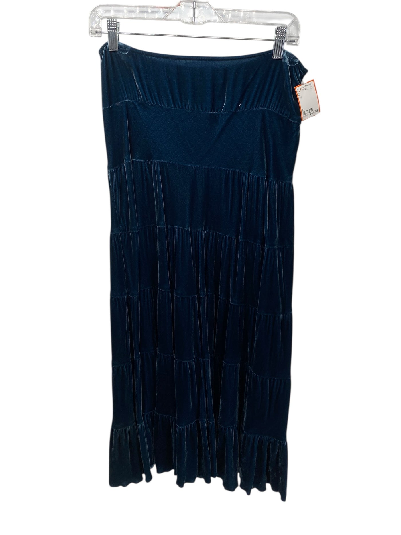 INC Misses Size 8 Navy Skirt