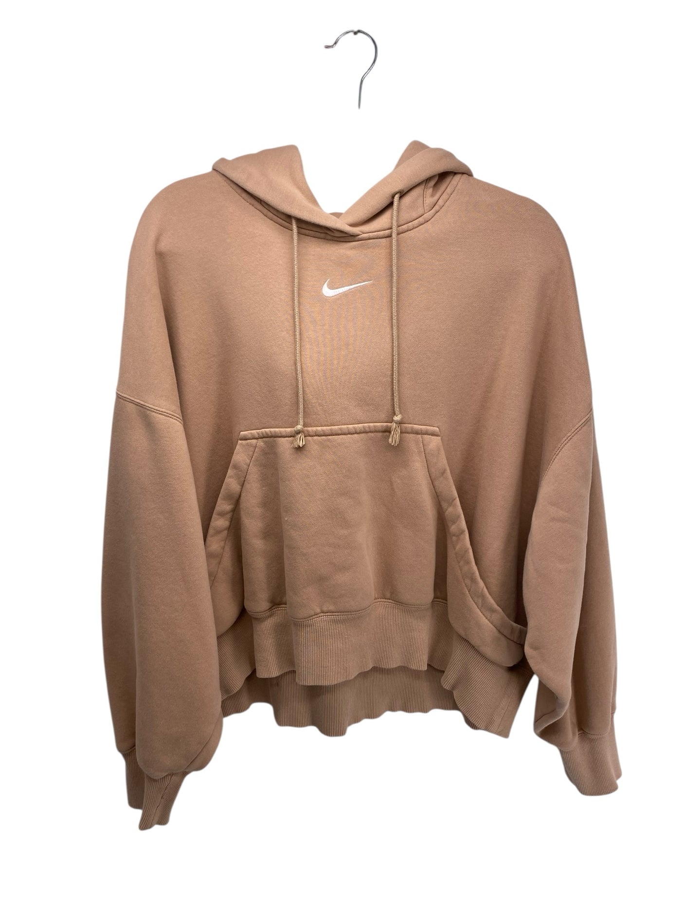 Nike Misses Size Small Tan Athleisure Hoodie