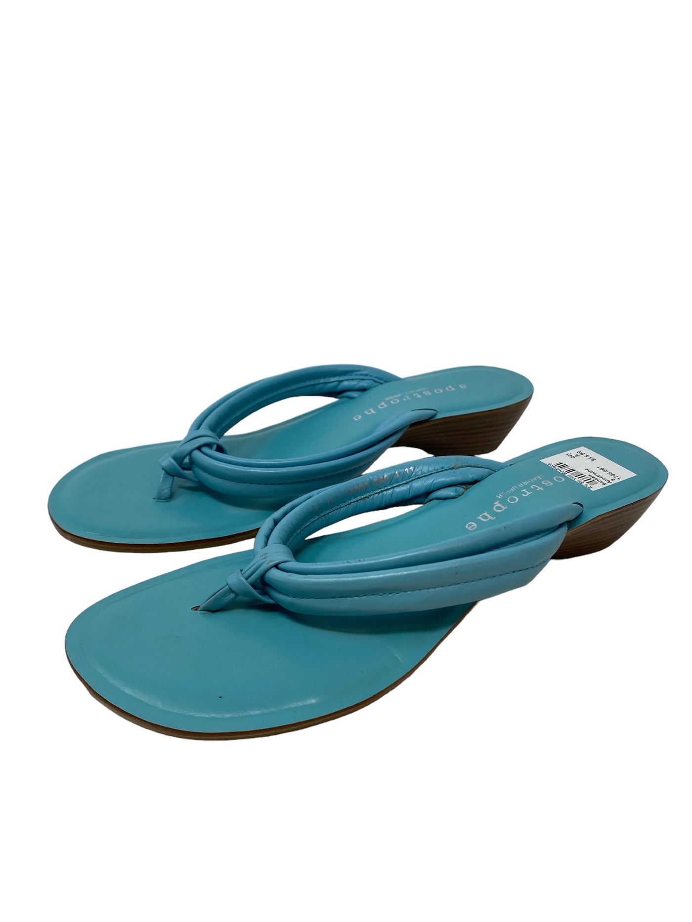 Apostrophe Women Size 8 Blue Sandals