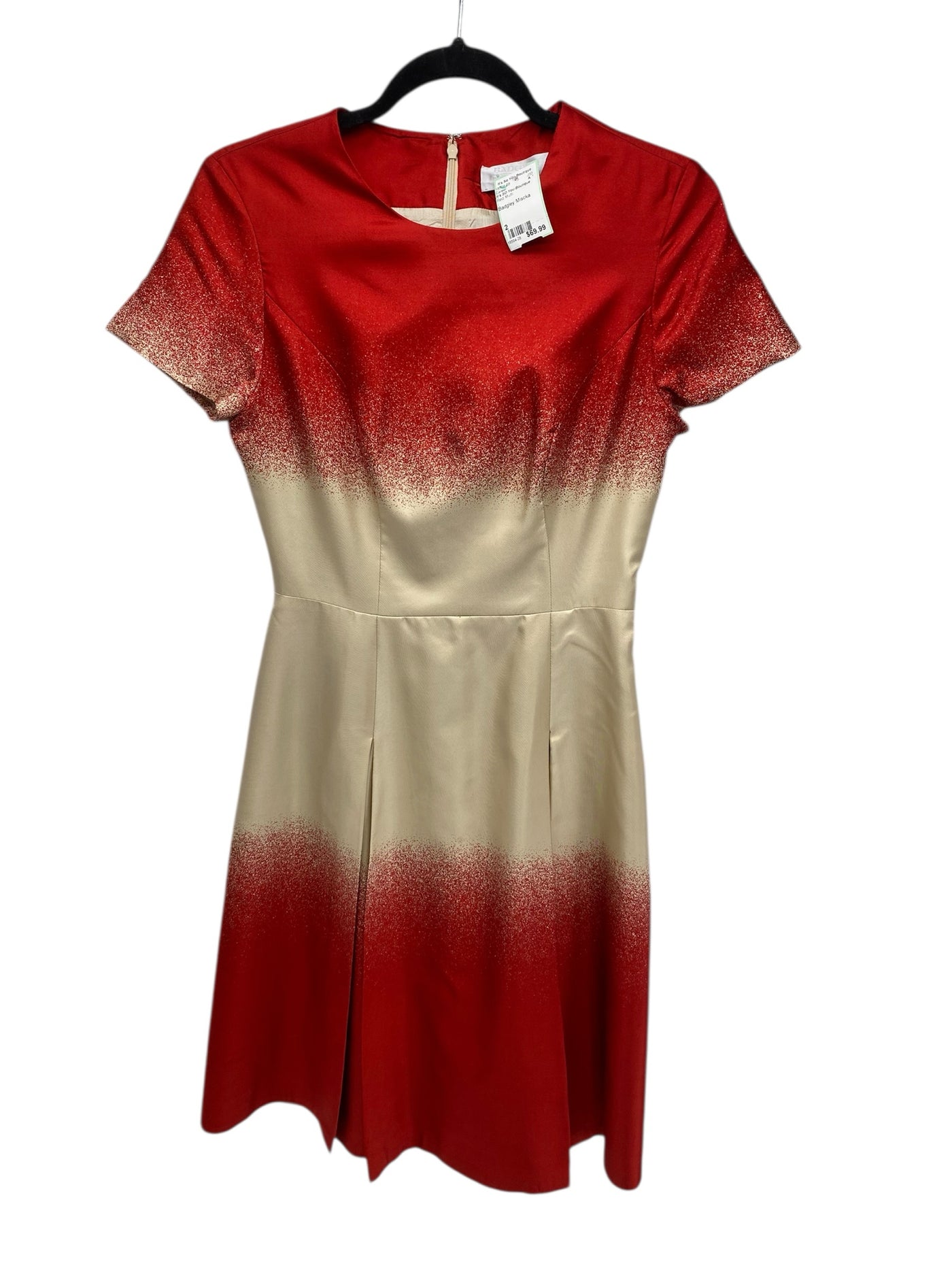 It's SO You Boutique Misses Size 2 Red Multi Career