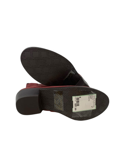 Vionic Women Size 6 Burgundy Booties