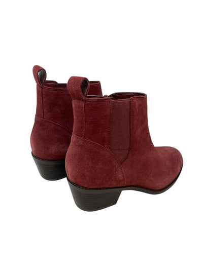 Vionic Women Size 6 Burgundy Booties