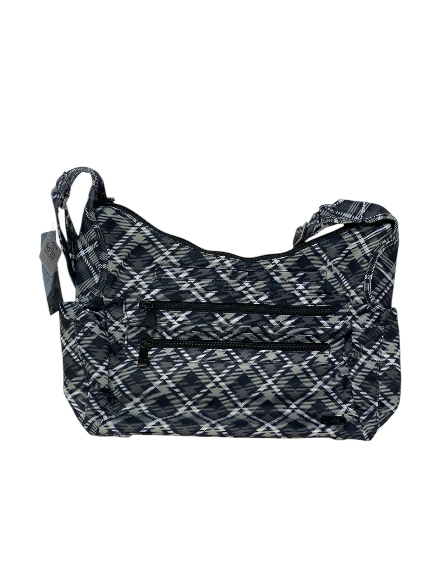 Lug Grey Print Purse