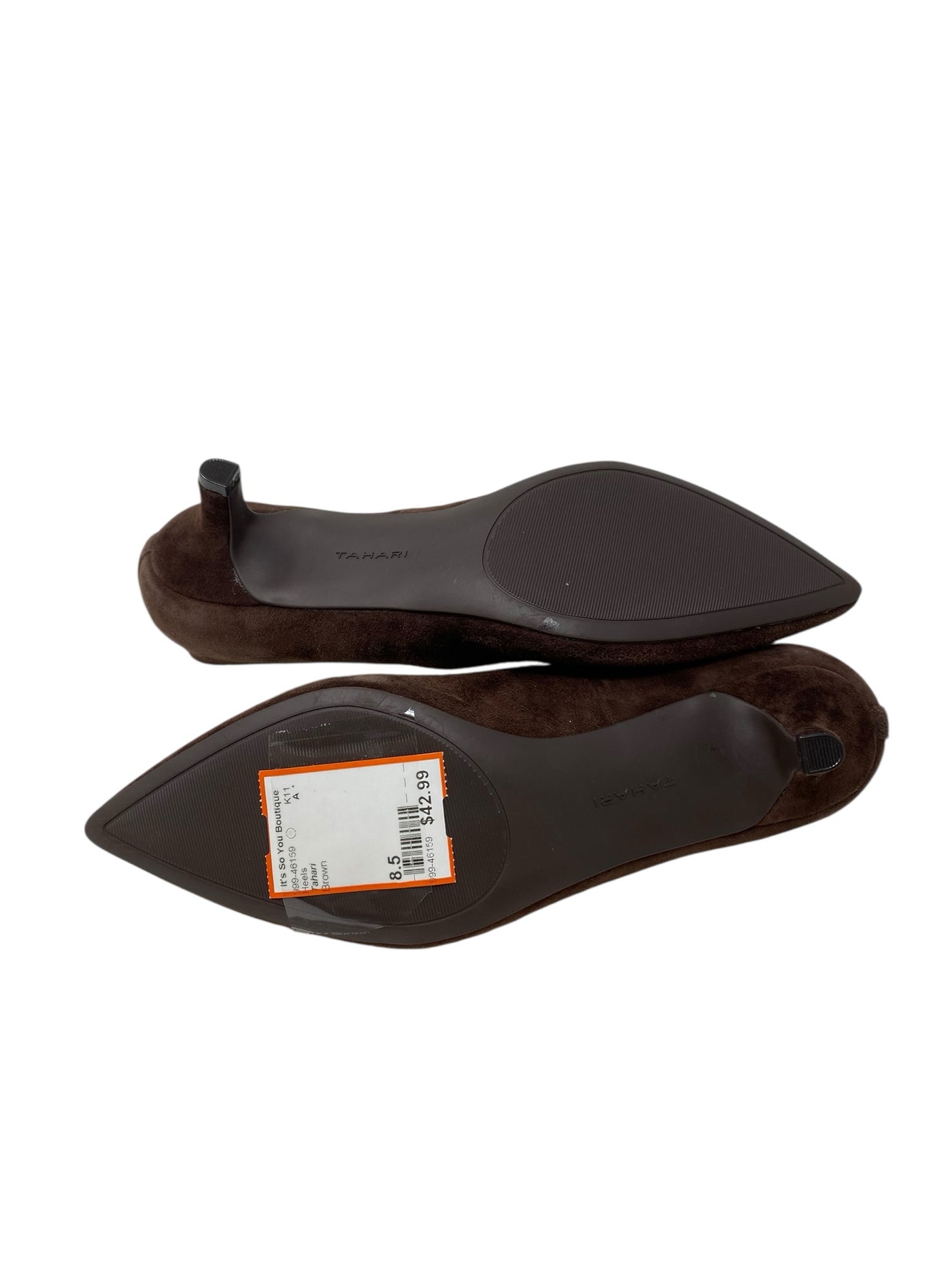 Tahari Women Size 8.5 Brown Heels