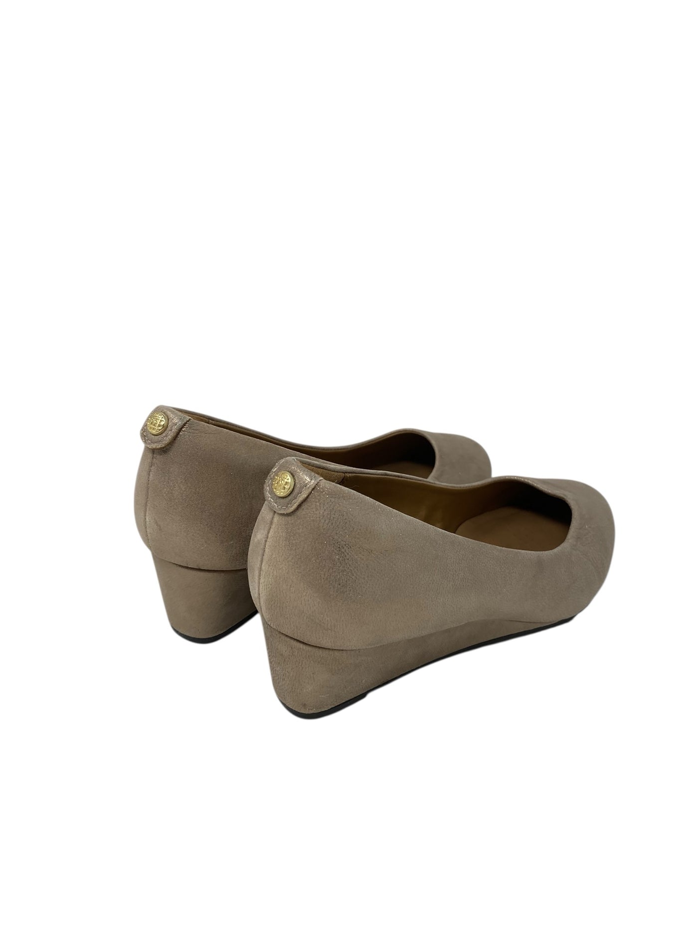 Clarks Women Size 7 Beige Wedge