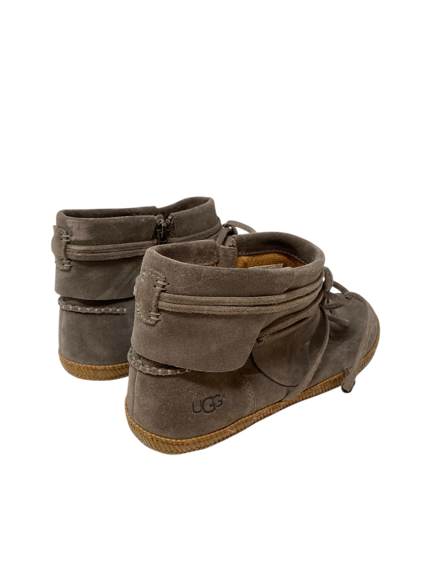 Ugg Women Size 8.5 Taupe Booties