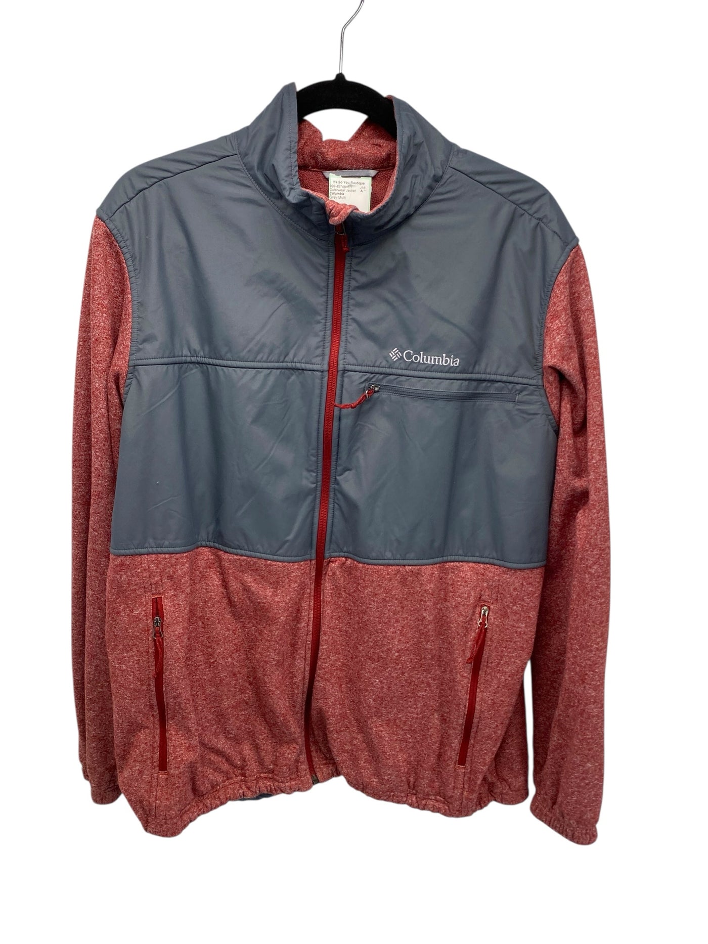 Columbia Misses Size XL Grey Multi Outerwear Jacket