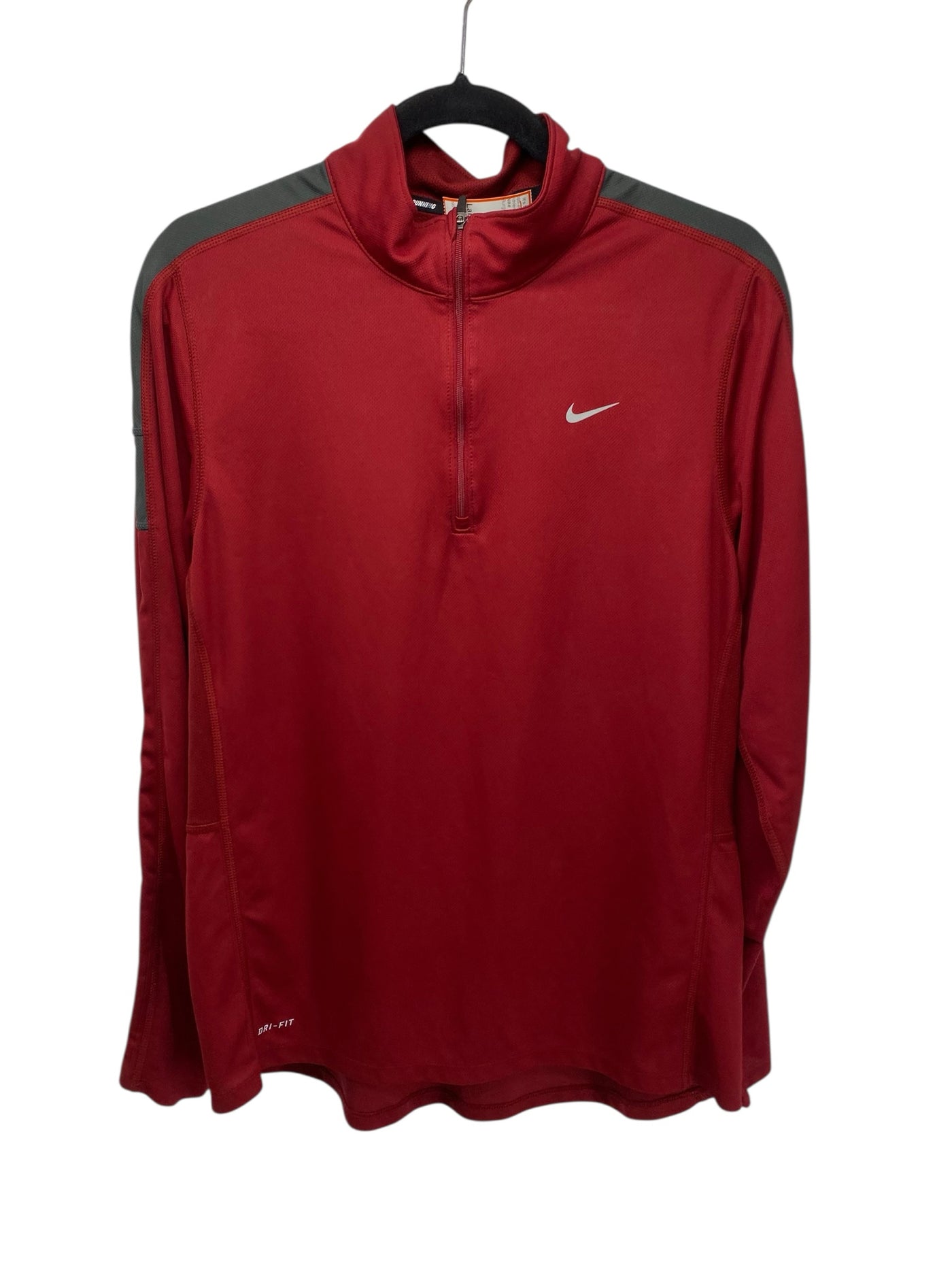 Nike Misses Size Large Burgundy Athleisure Long Sleeve