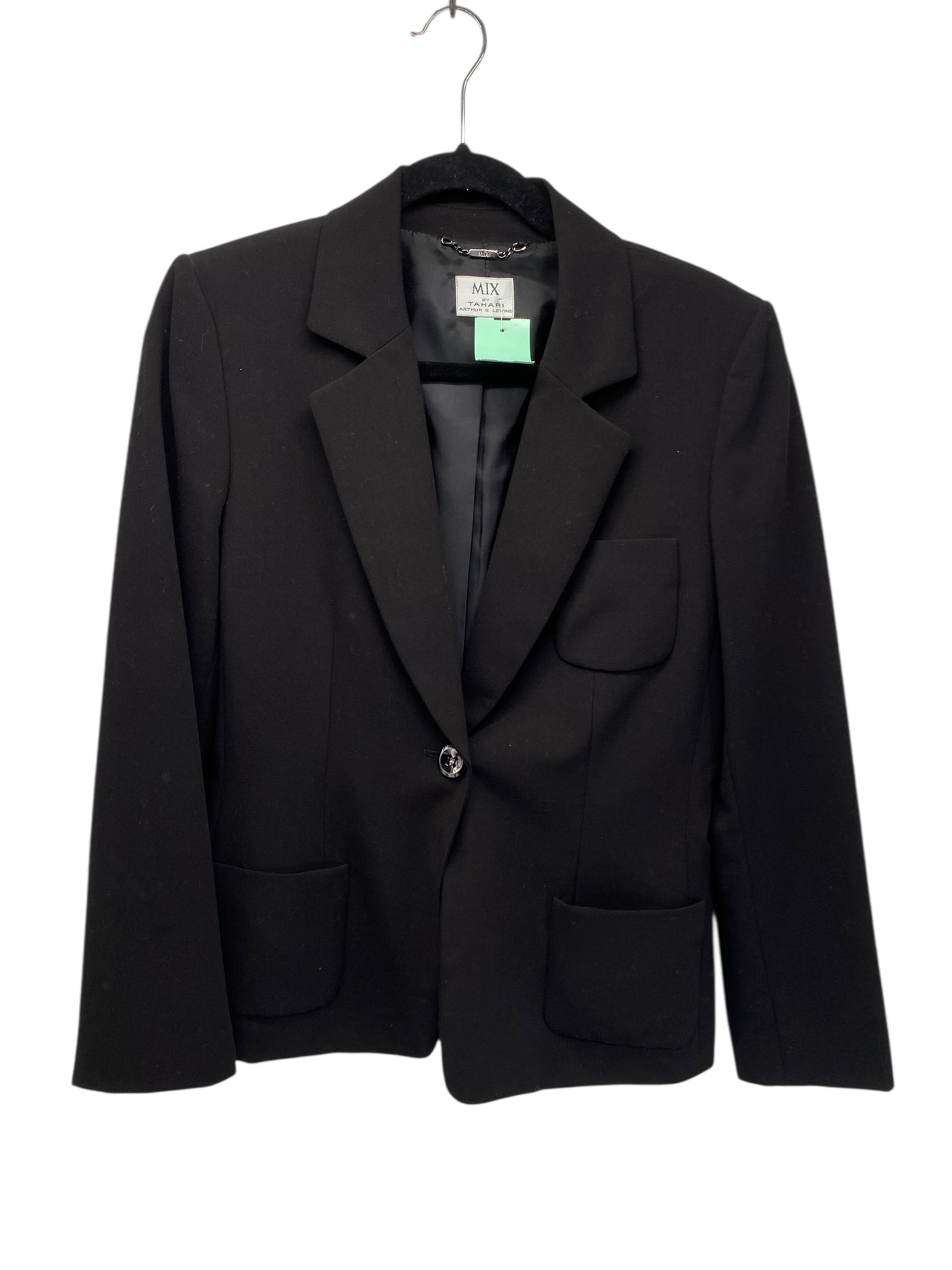 Tahari Misses Size 10 Black Blazer