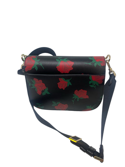 Kate Spade Black Floral Crossbody