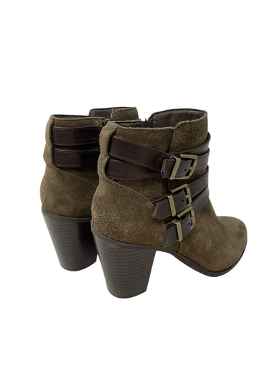 INC Women Size 8.5 Green Booties