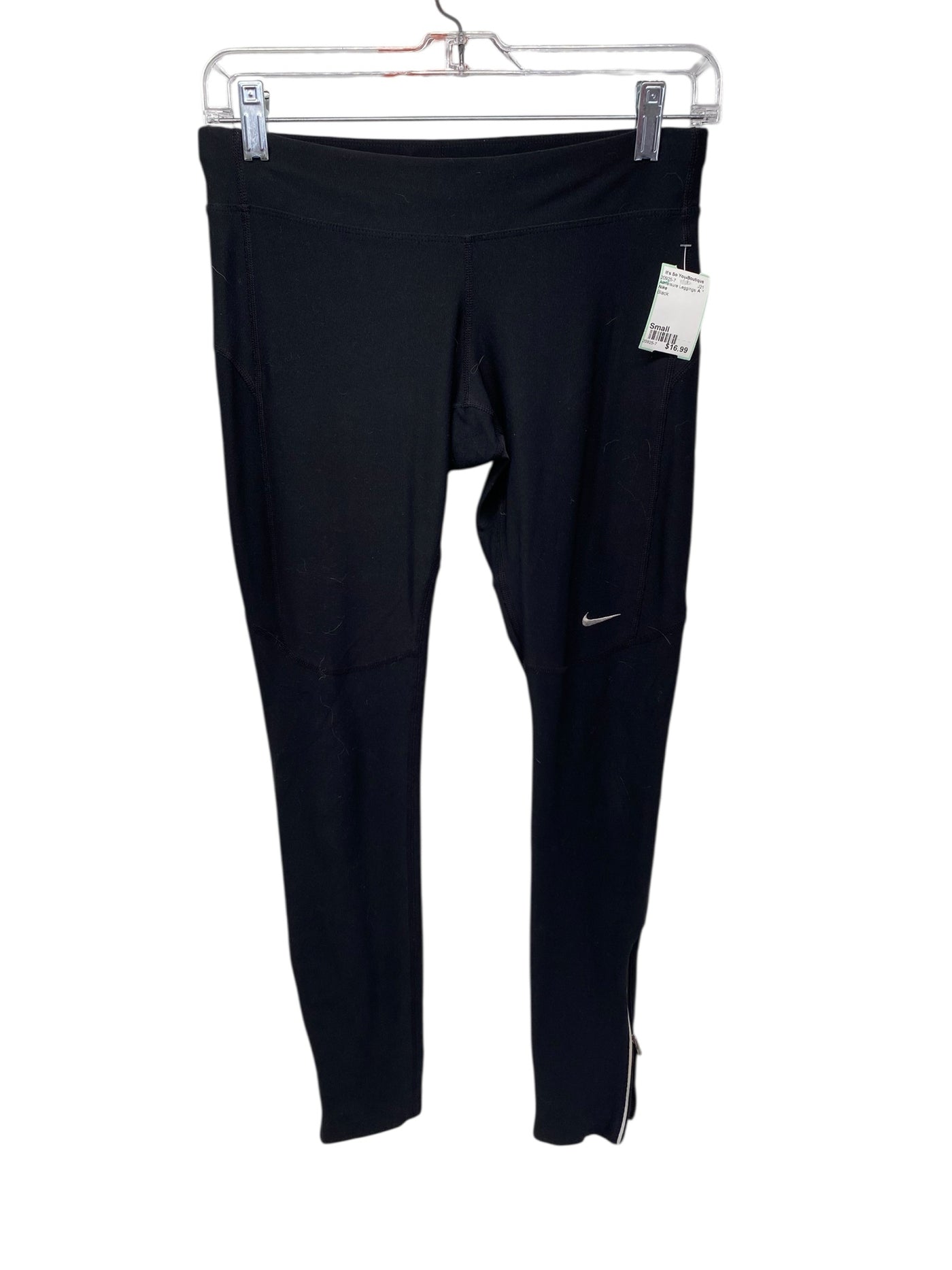 Nike Misses Size Small Black Athleisure Leggings