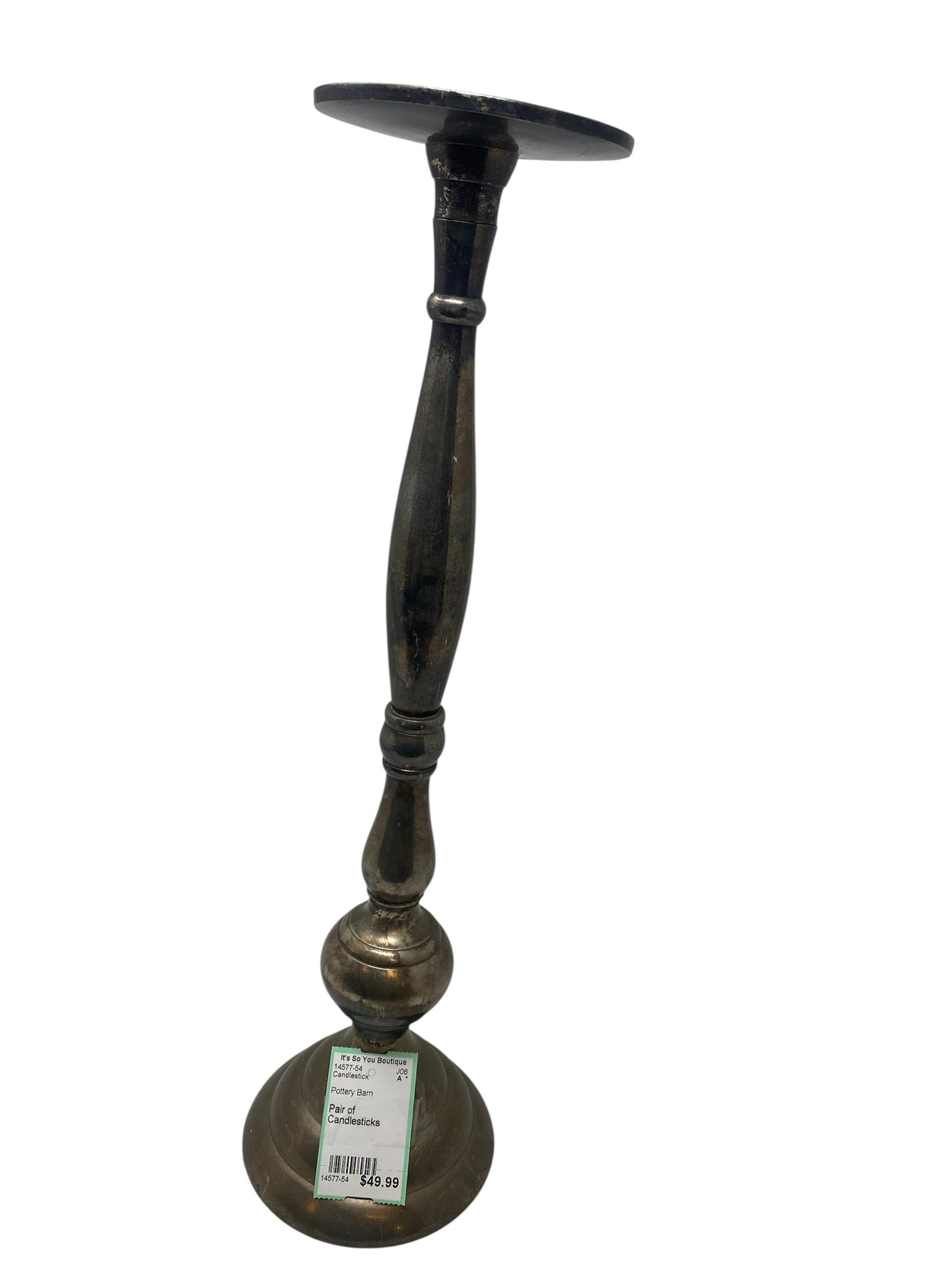 Pottery Barn Candlestick