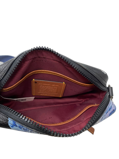 Coach Beige Floral Crossbody