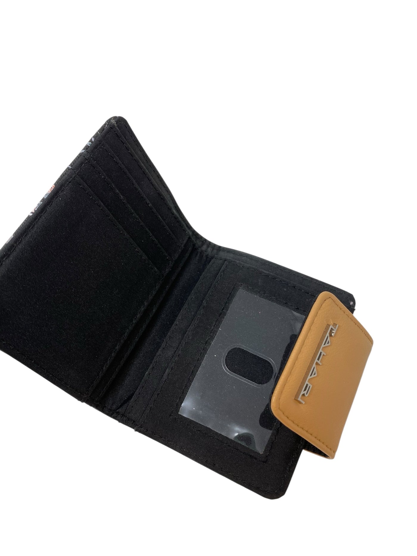 Tahari Black Floral Wallet