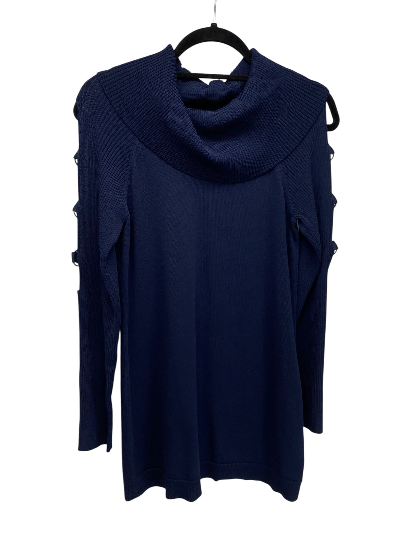 INC Misses Size Medium Navy LS Casual