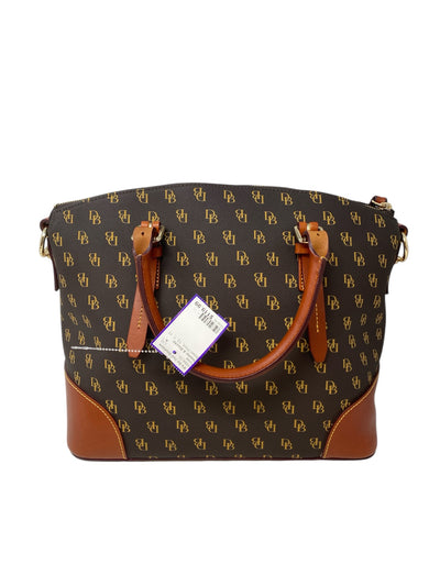 Dooney & Bourke Brown Print Purse