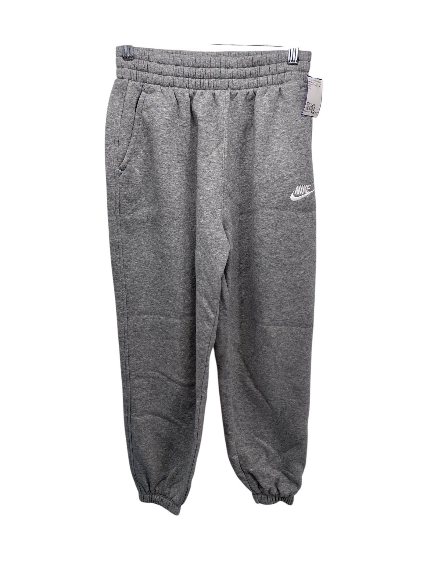 Nike Misses Size Medium Grey Athleisure Pants