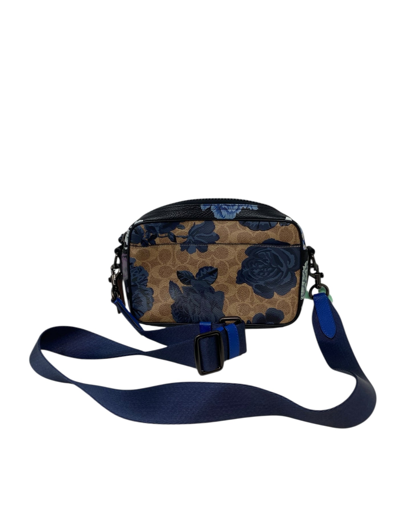 Coach Beige Floral Crossbody