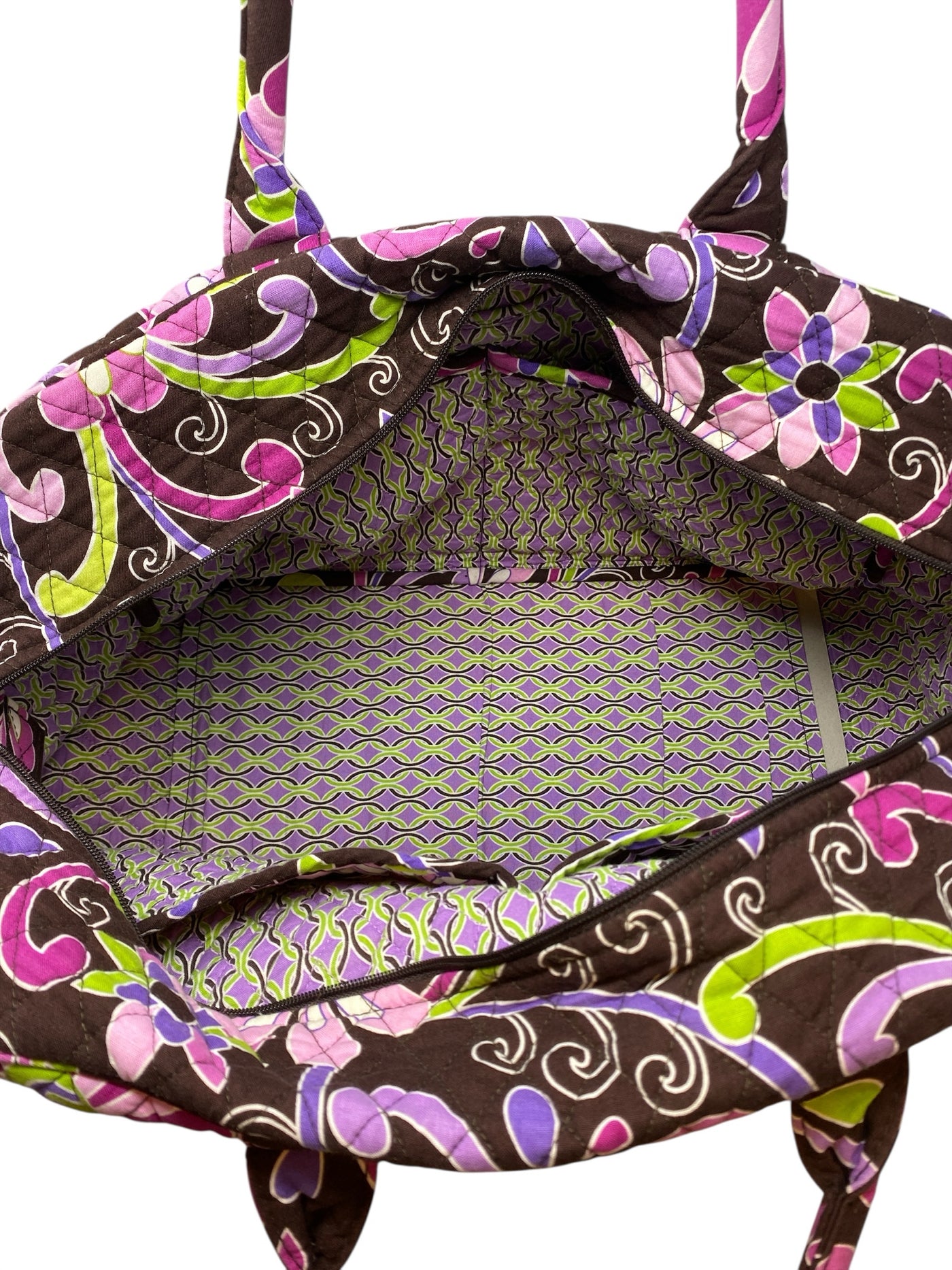 Vera Bradley Brown Multi Tote