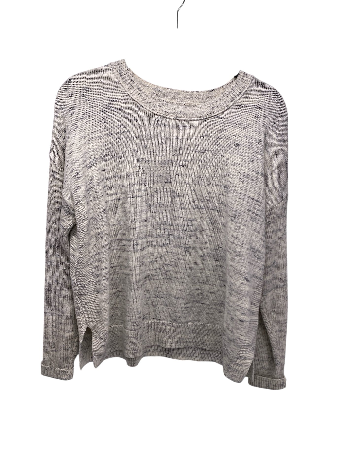 Tahari Misses Size Large Grey Print Sweater