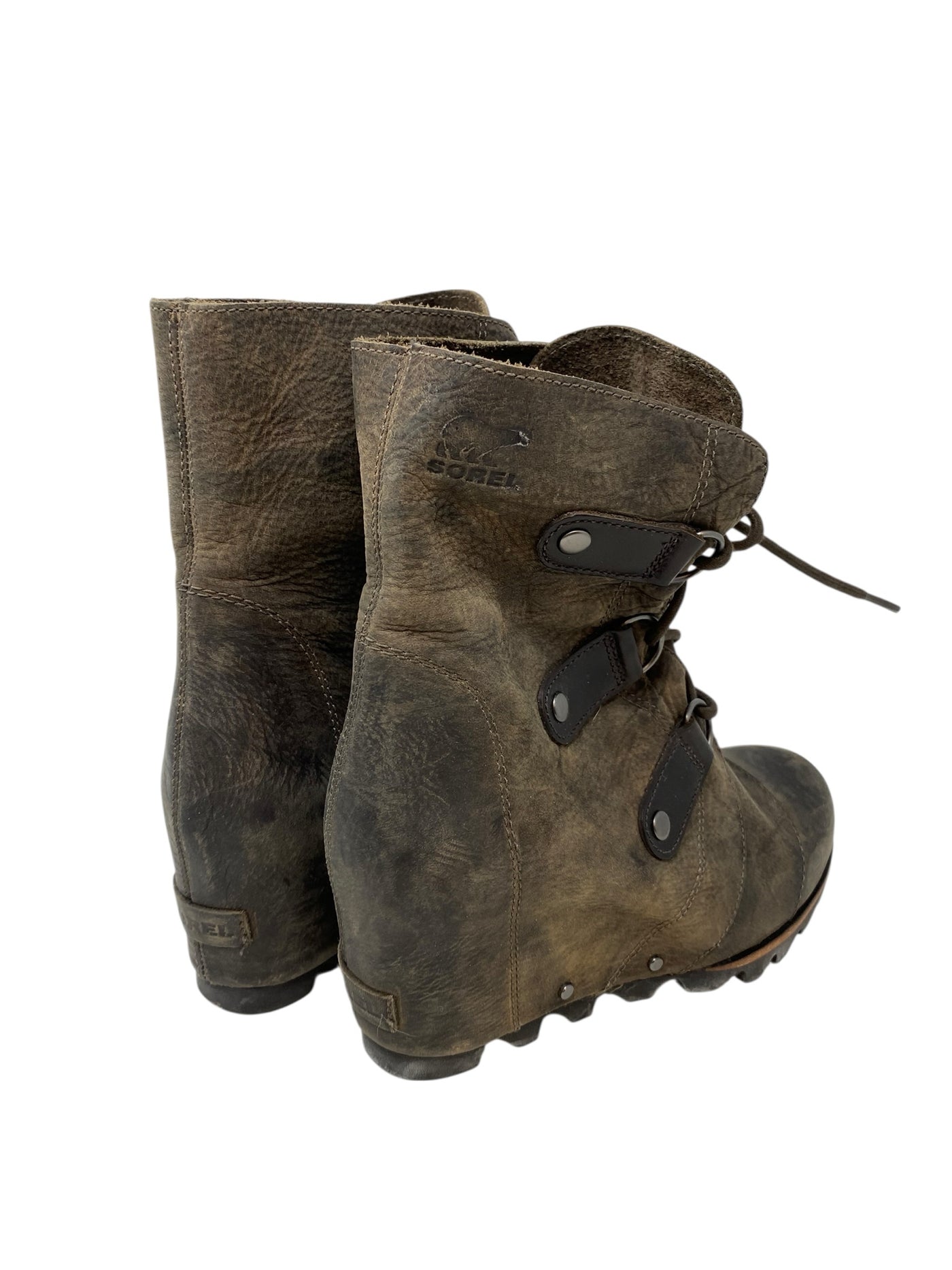 Sorel Women Size 8 Green Boots