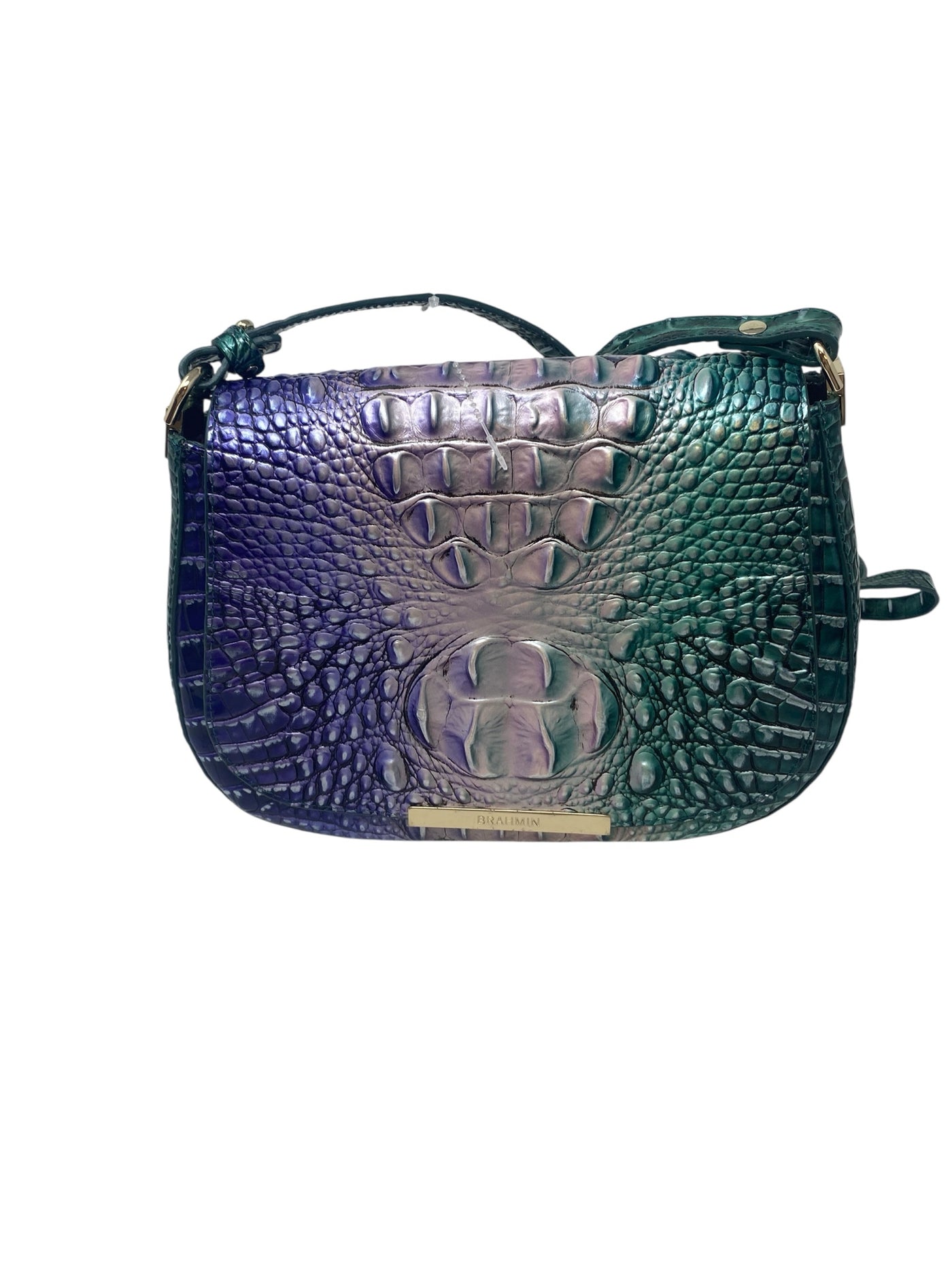 Brahmin Teal Multi Crossbody