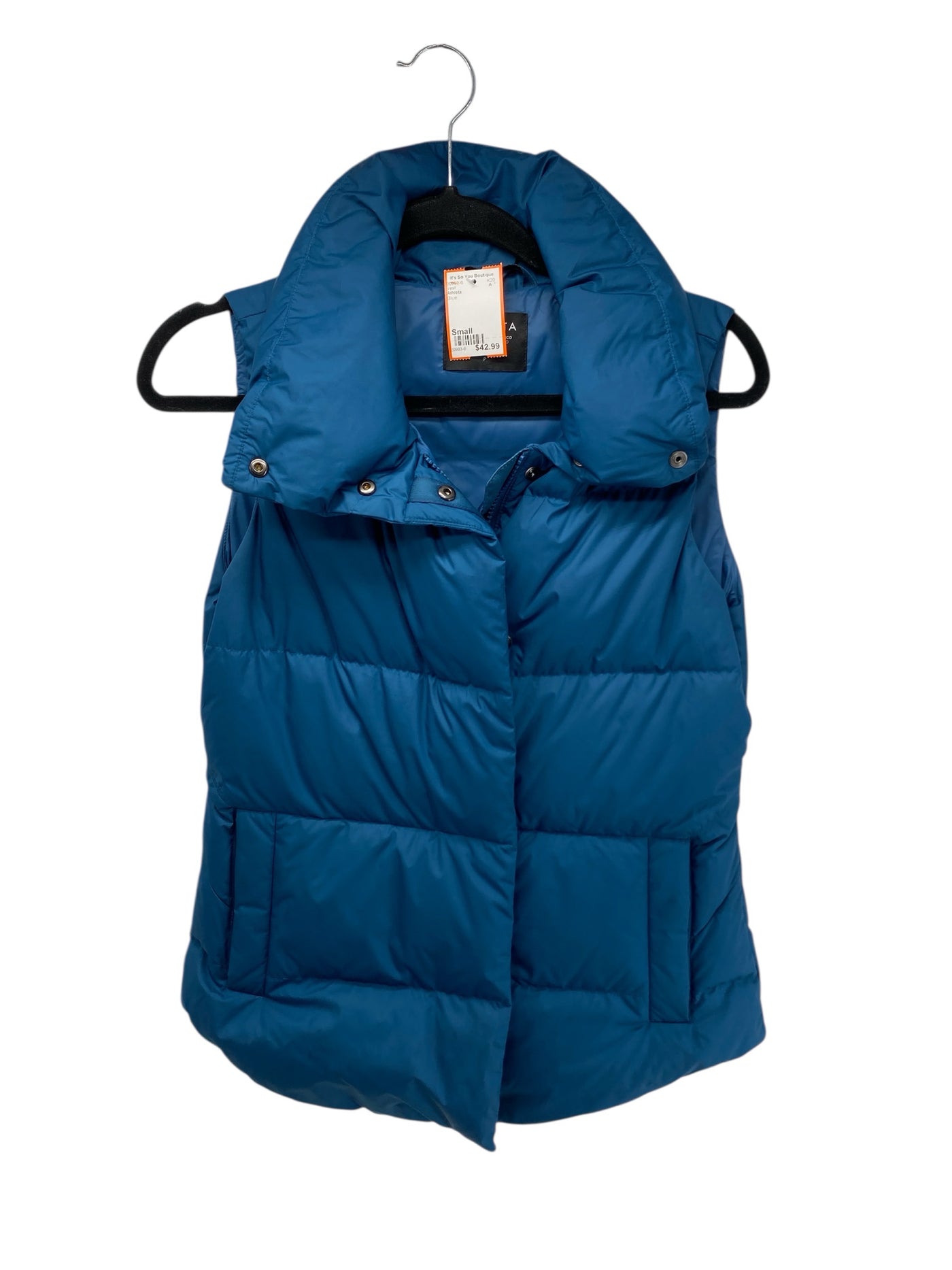 Athleta Misses Size Small Blue Vest