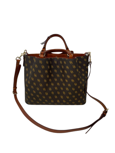Dooney & Bourke Brown Print Purse