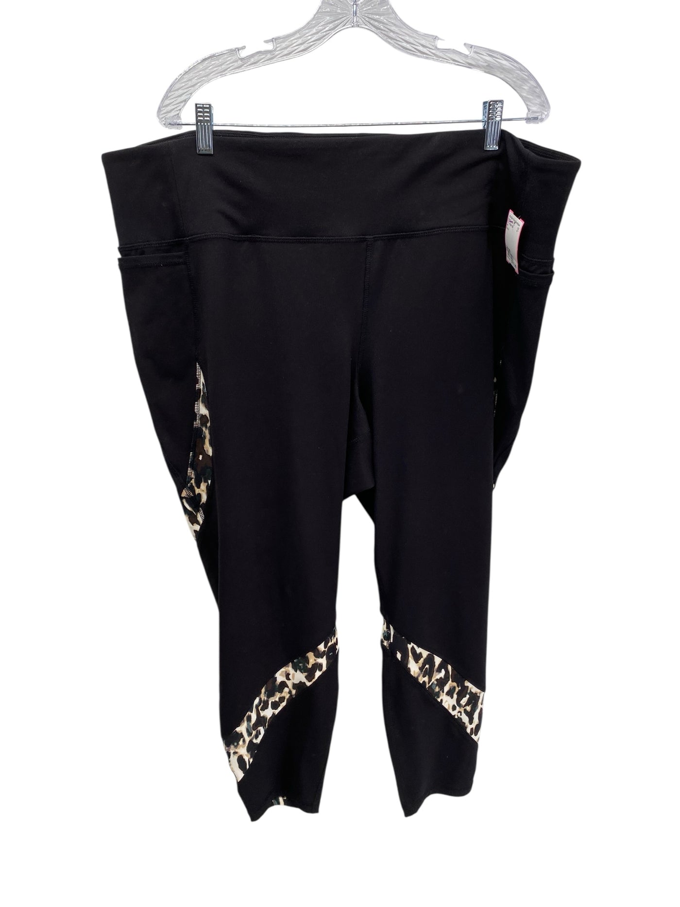 livi Women Size 26/28 Black CD Leggings