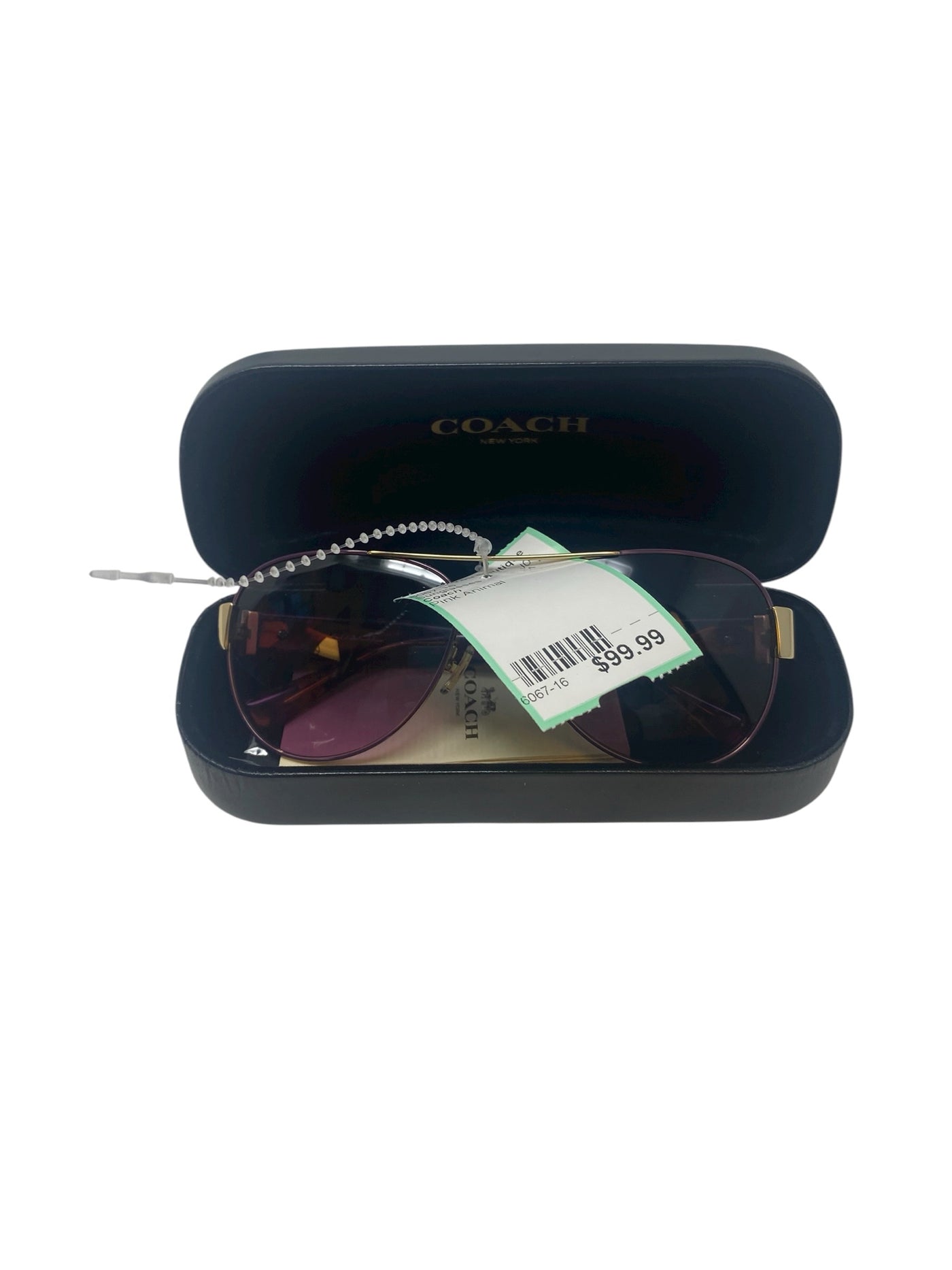 Coach Pink Animal Sunglasses