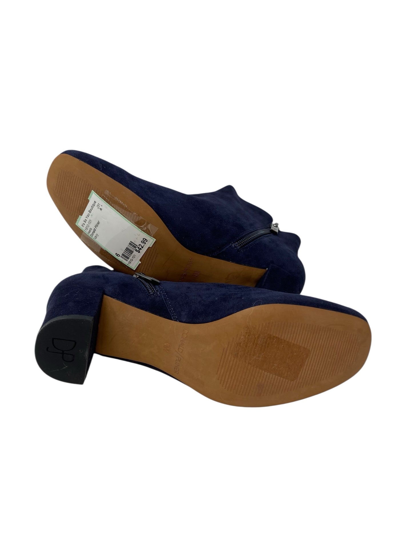 Donald Pliner Women Size 6 Navy Heels