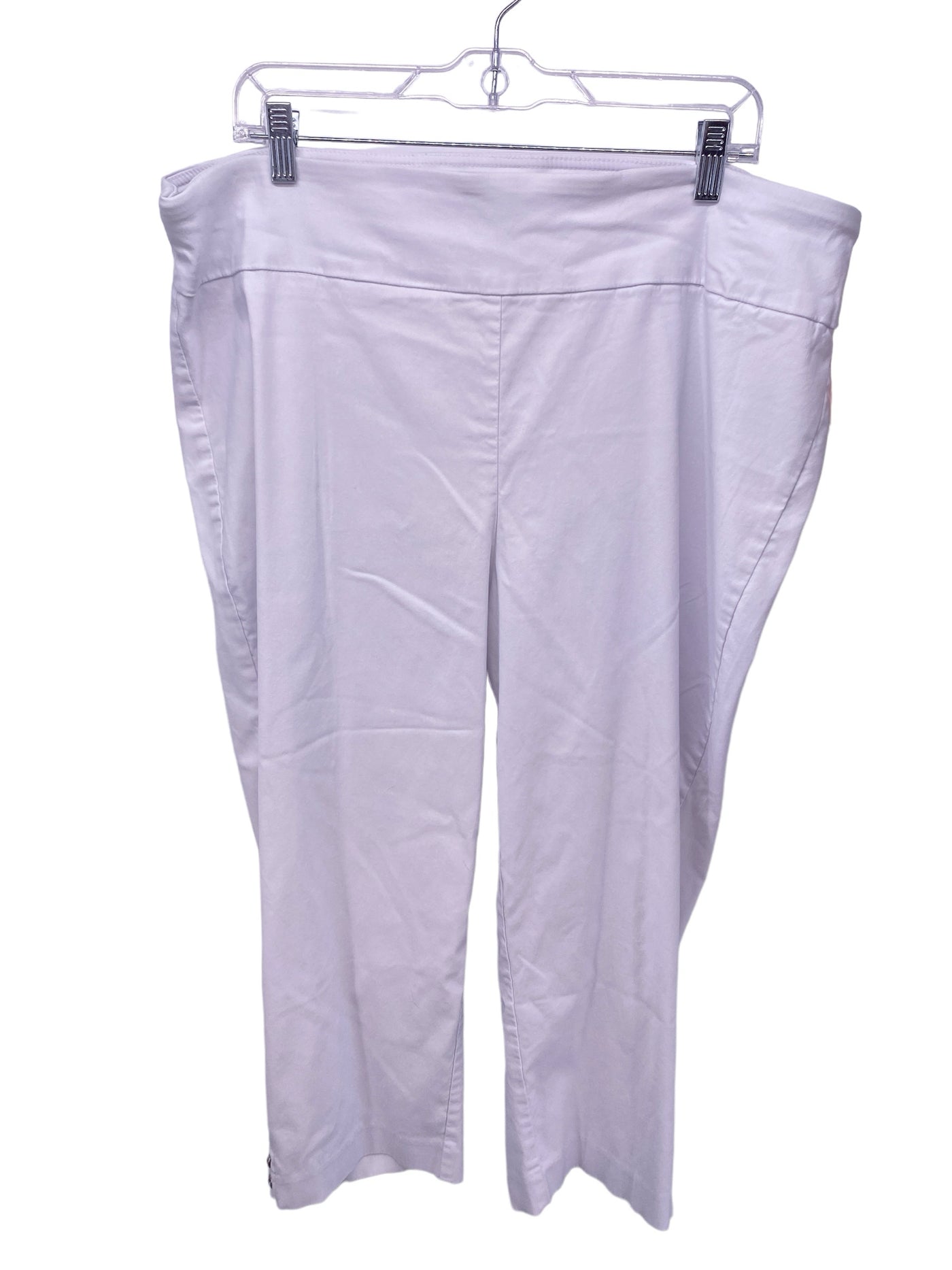 Counterparts Women Size 3X White CD Pants