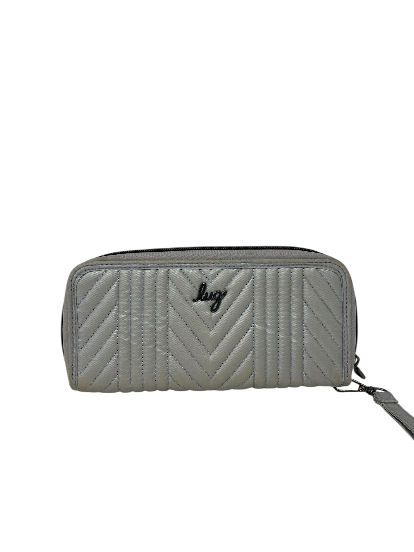 Lug Grey Wristlet
