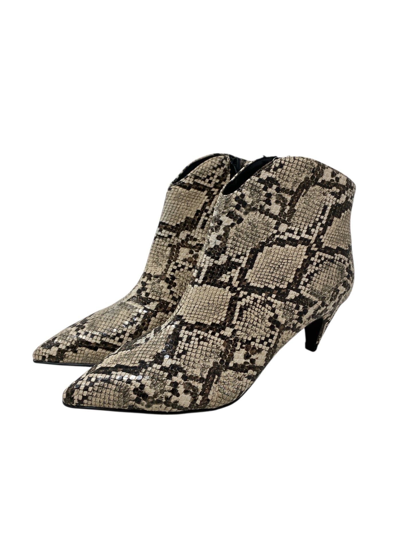 Worthington Women Size 8 Snake print Booties