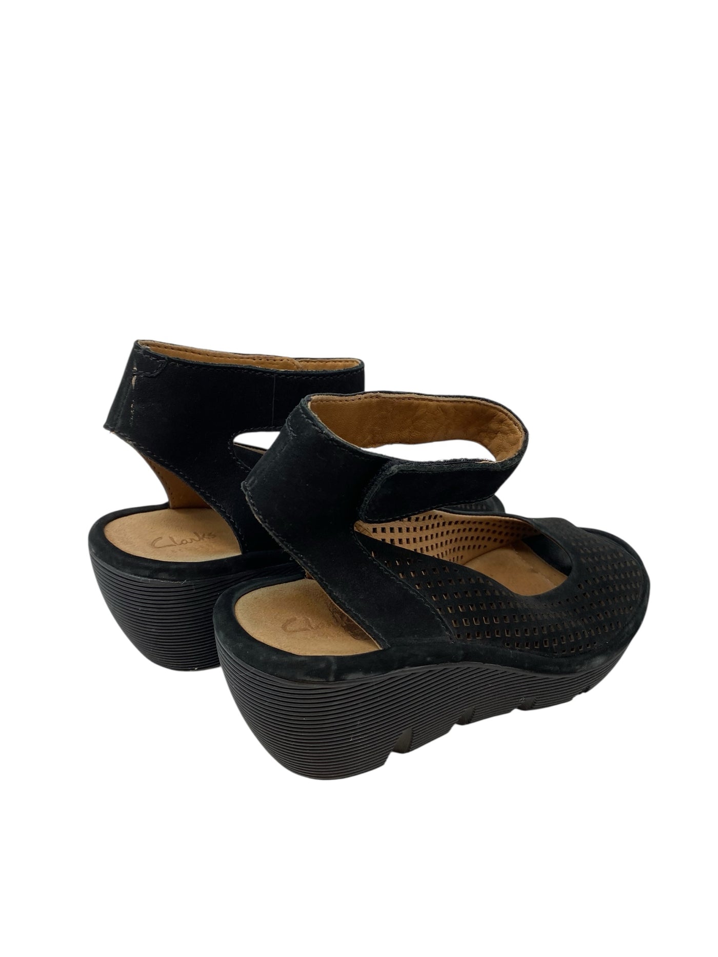 Clarks Women Size 6 Black Heels