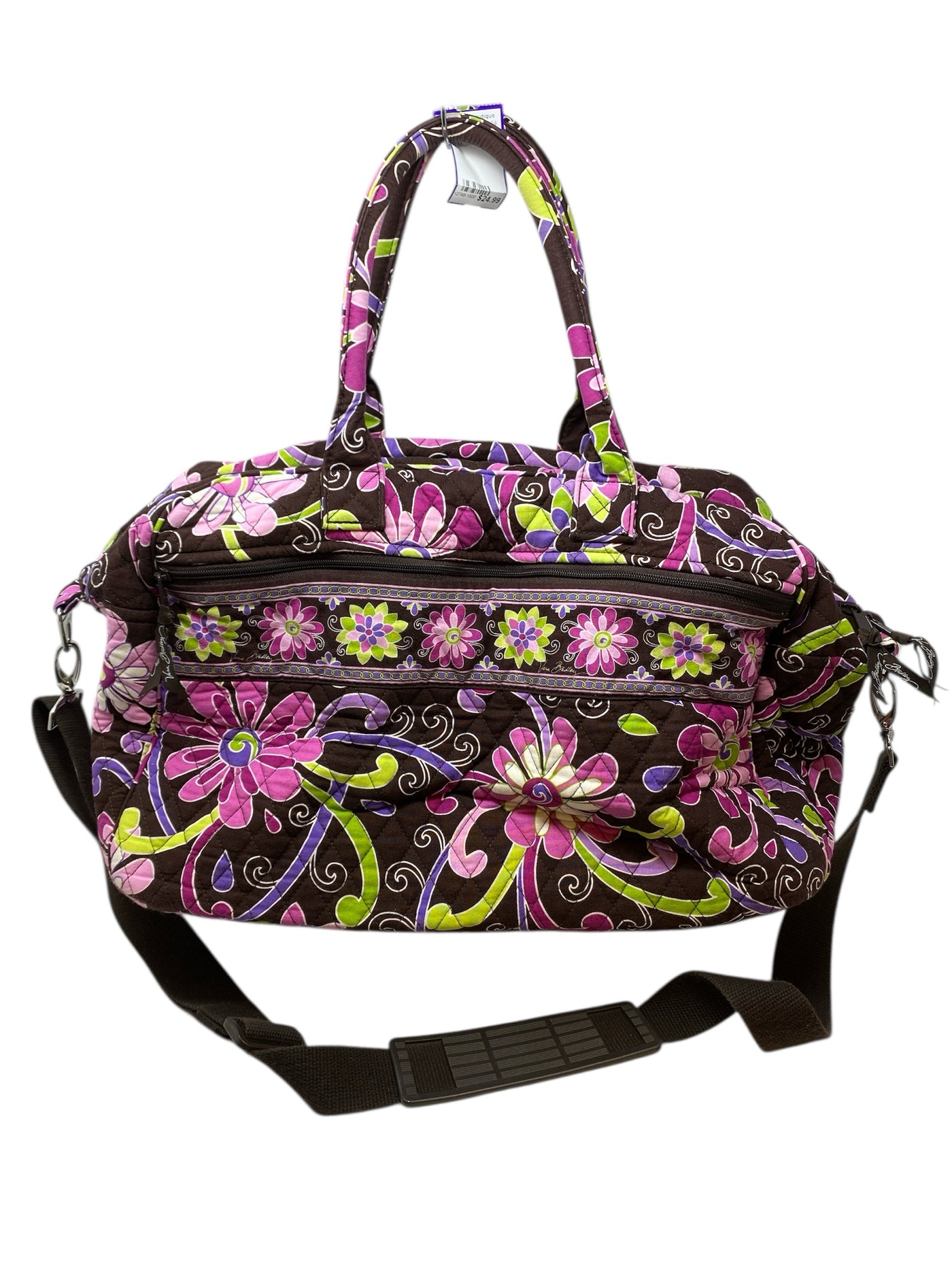 Vera Bradley Brown Multi Tote