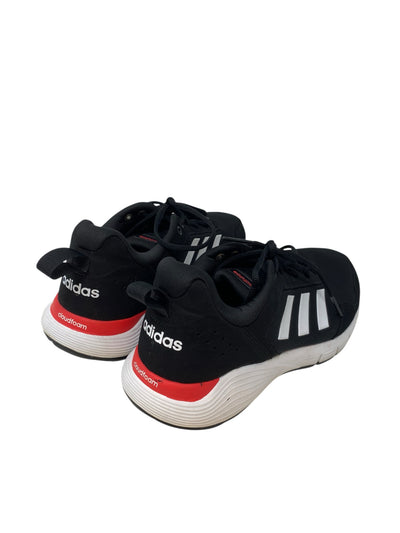 Adidas Women Size 10 Black White Multi Athletic