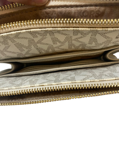 Michael Kors Cream Print Crossbody