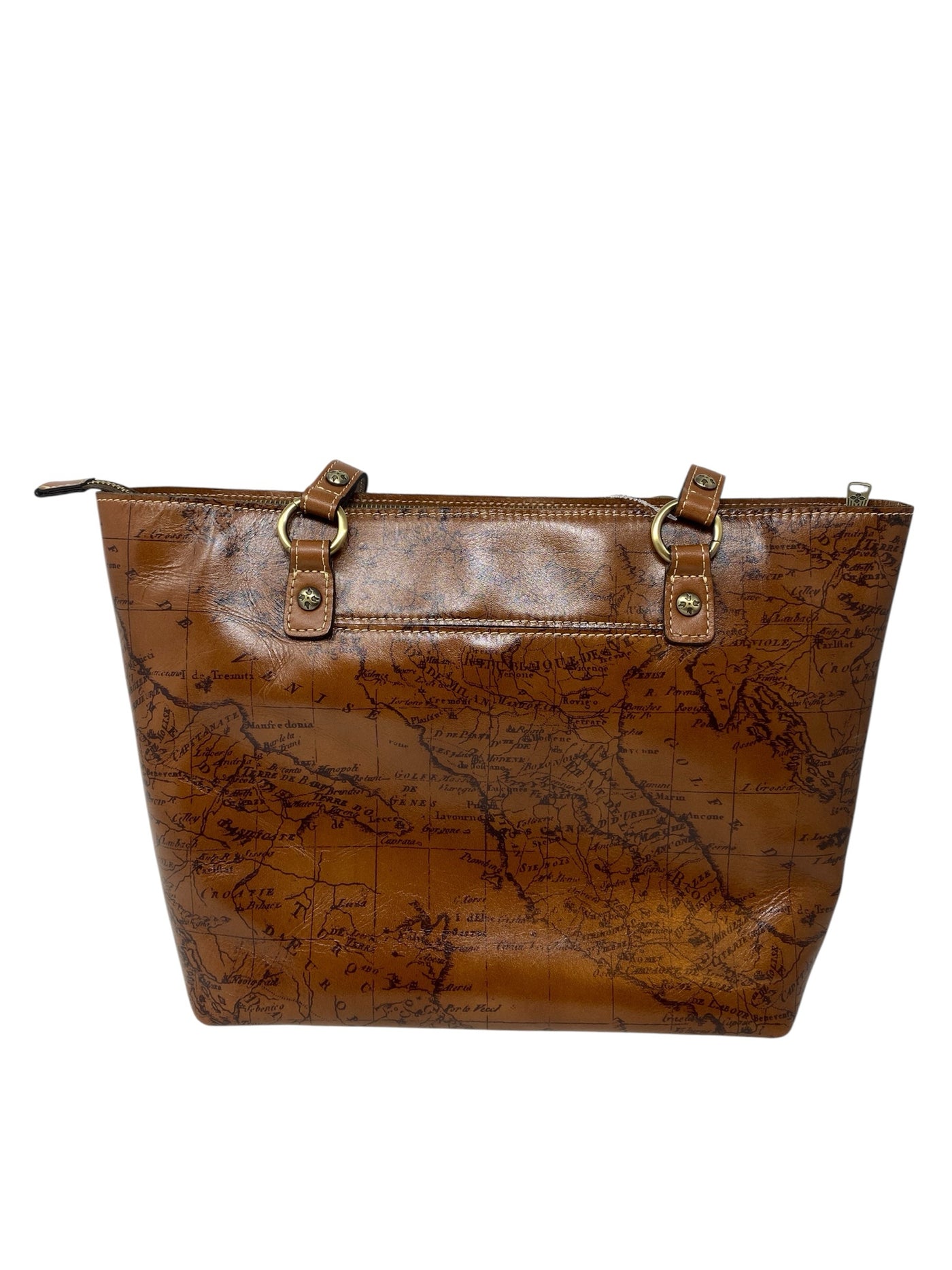 Patricia Nash Brown Print Purse