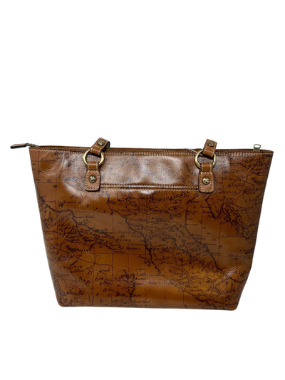 Patricia Nash Brown Print Purse