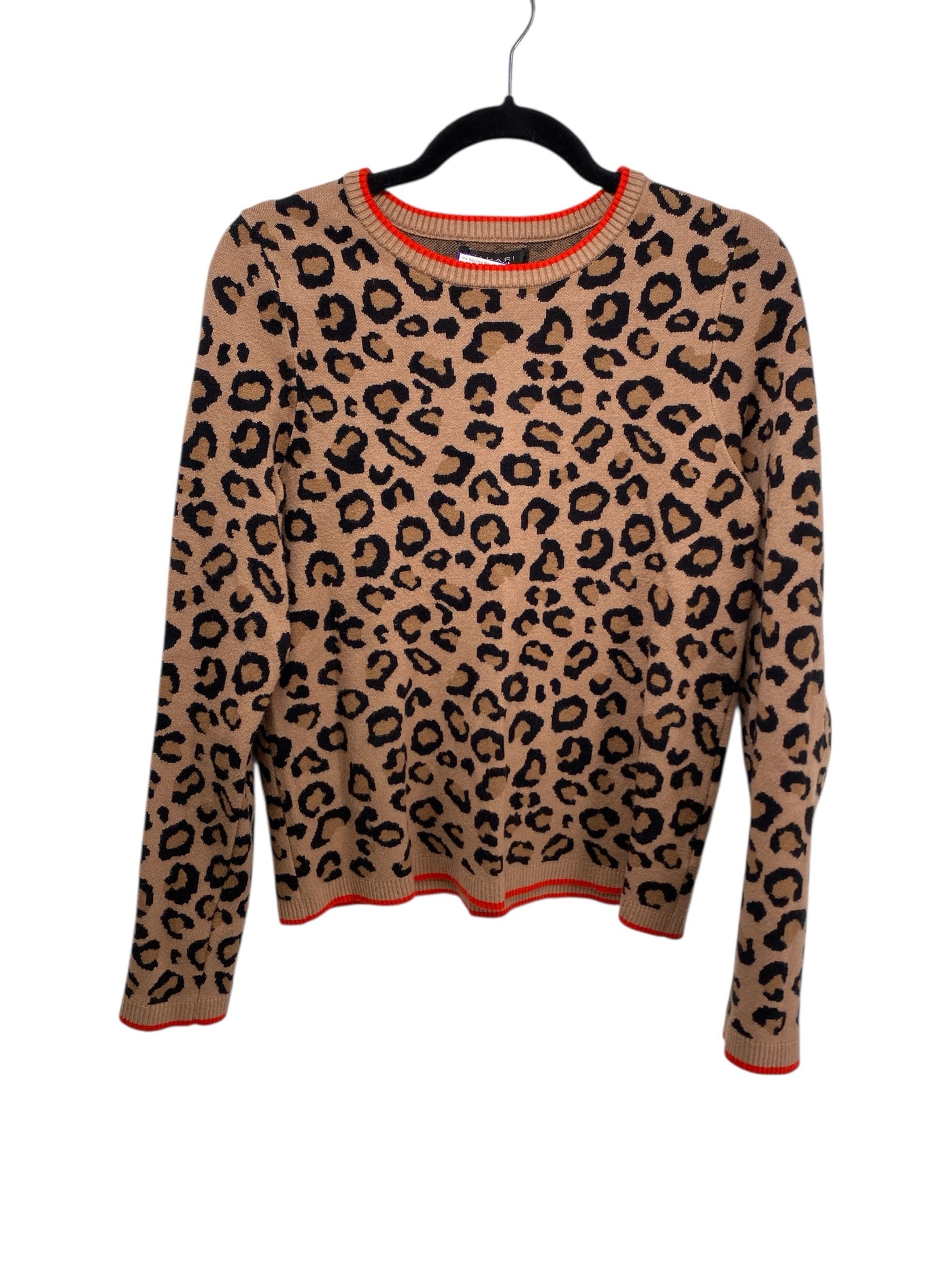 Tahari Misses Size Large Animal Print Sweater