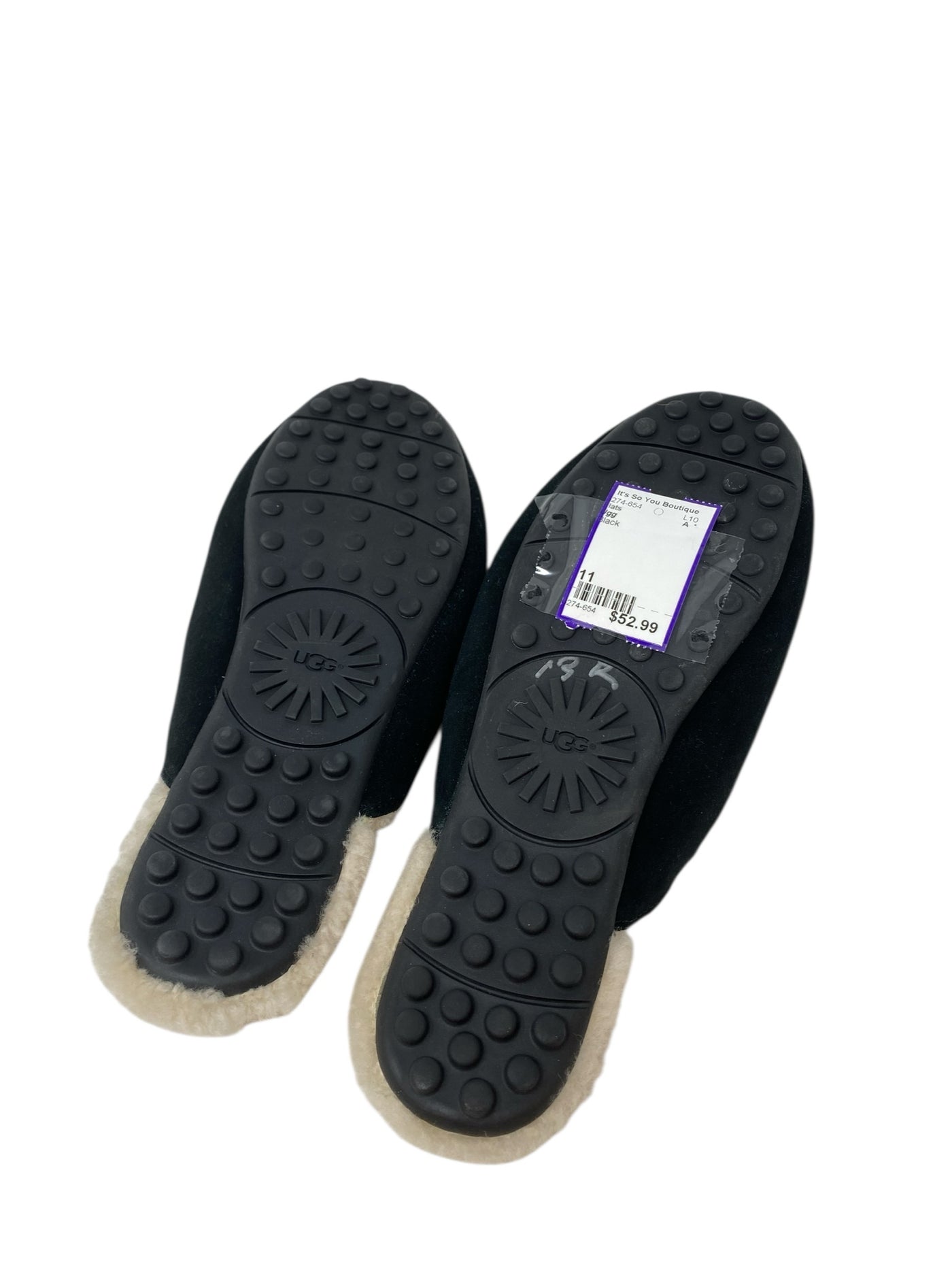 Ugg Women Size 11 Black Flats